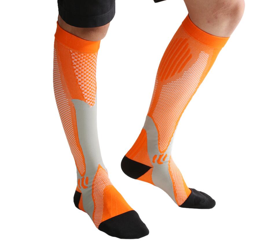 Compression Socks Athletic Fit For Running Flight Travel Boost Stamina Circulation Socks