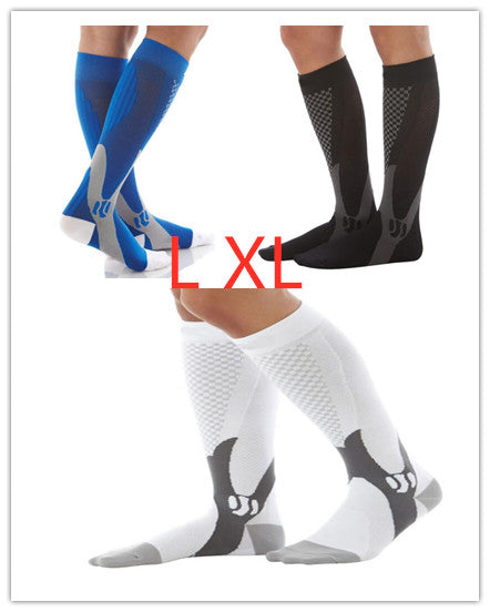 Compression Socks Athletic Fit For Running Flight Travel Boost Stamina Circulation Socks