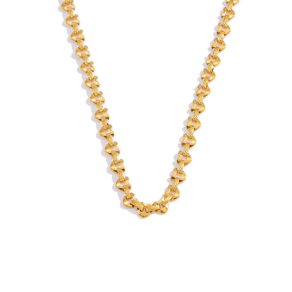 Heart Chain Necklace