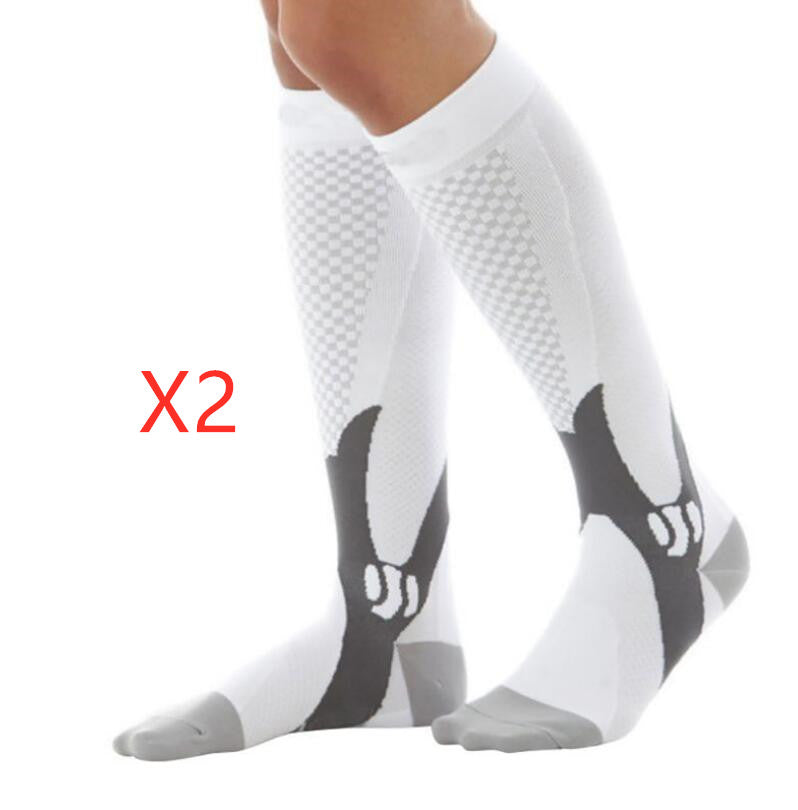 Compression Socks Athletic Fit For Running Flight Travel Boost Stamina Circulation Socks