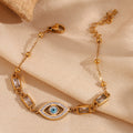 Evil Eye Zircon Bracelet