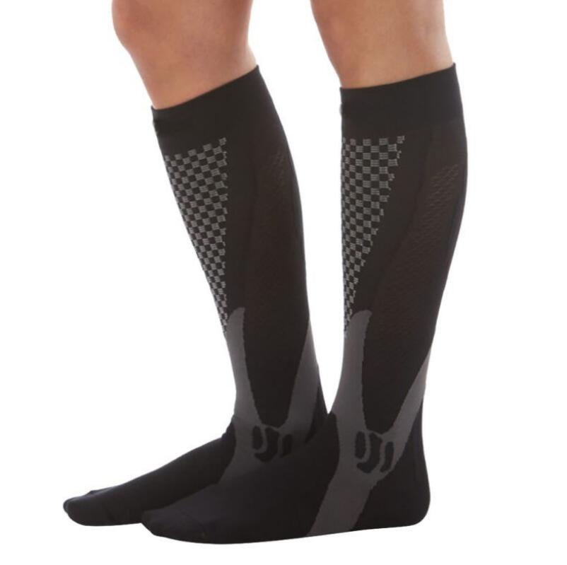 Compression Socks Athletic Fit For Running Flight Travel Boost Stamina Circulation Socks
