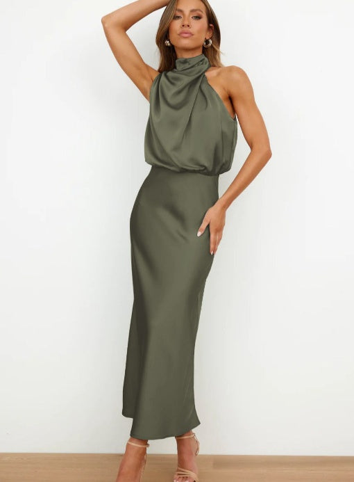 Summer Sleeveless Dress  Evening Party Outfit For Women