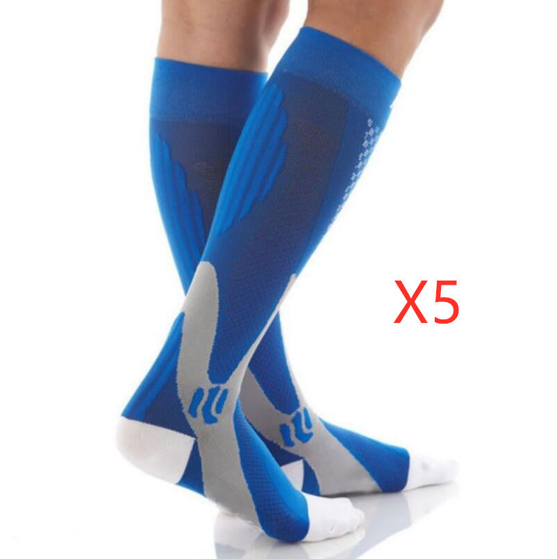 Compression Socks Athletic Fit For Running Flight Travel Boost Stamina Circulation Socks