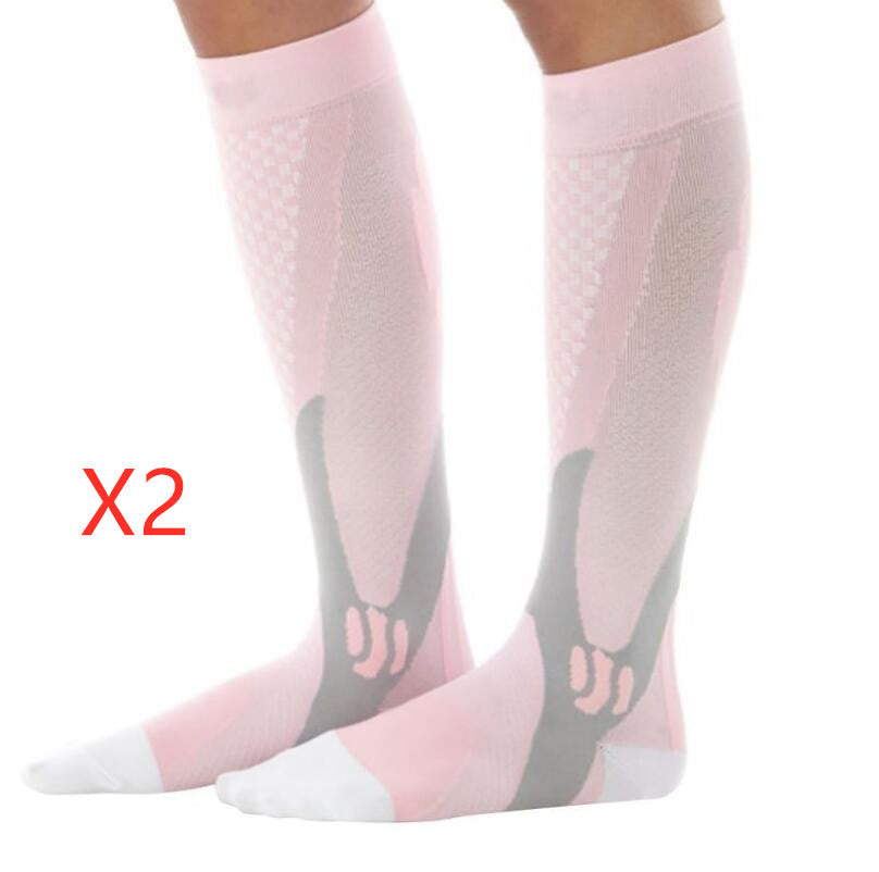 Compression Socks Athletic Fit For Running Flight Travel Boost Stamina Circulation Socks