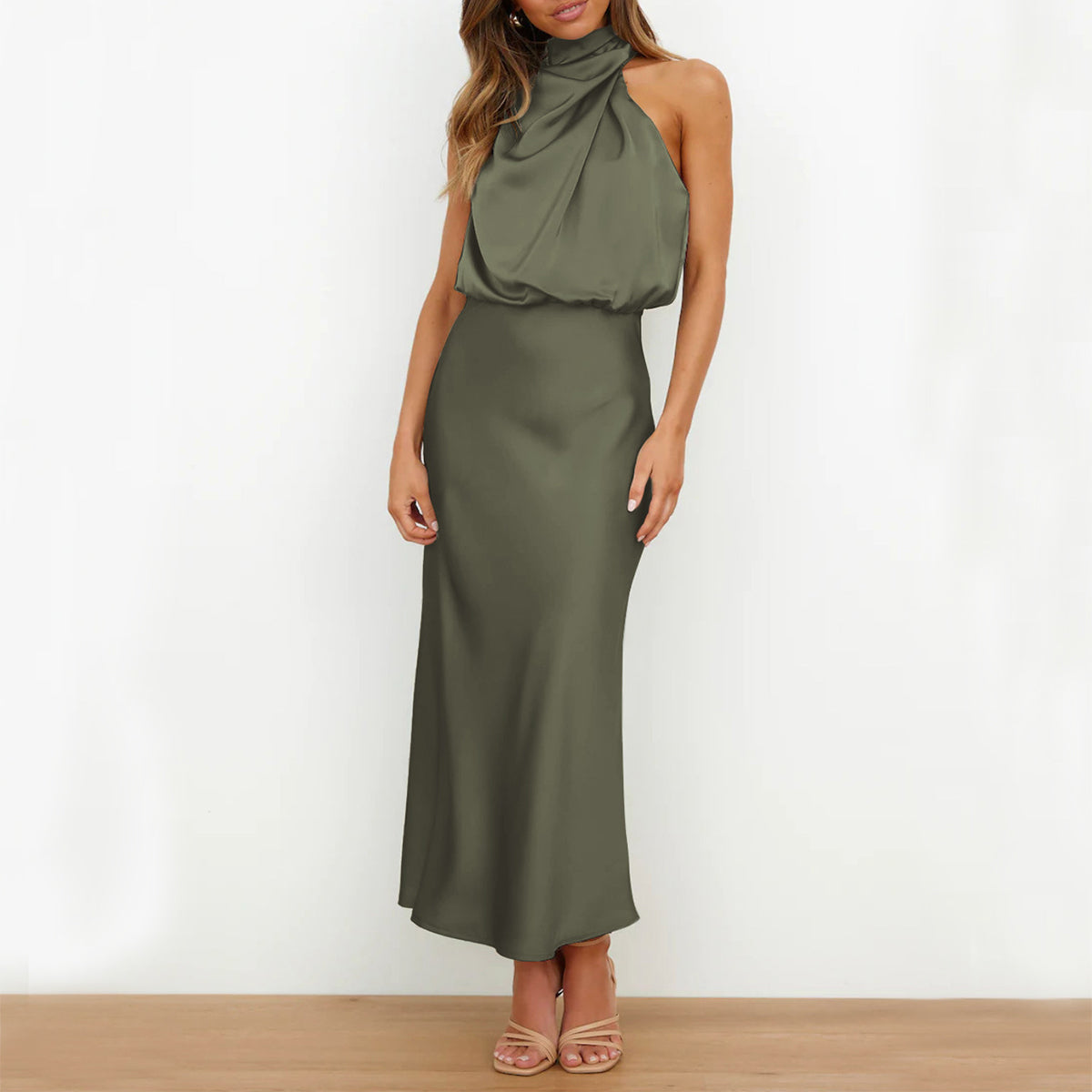 Summer Sleeveless Dress  Evening Party Outfit For Women