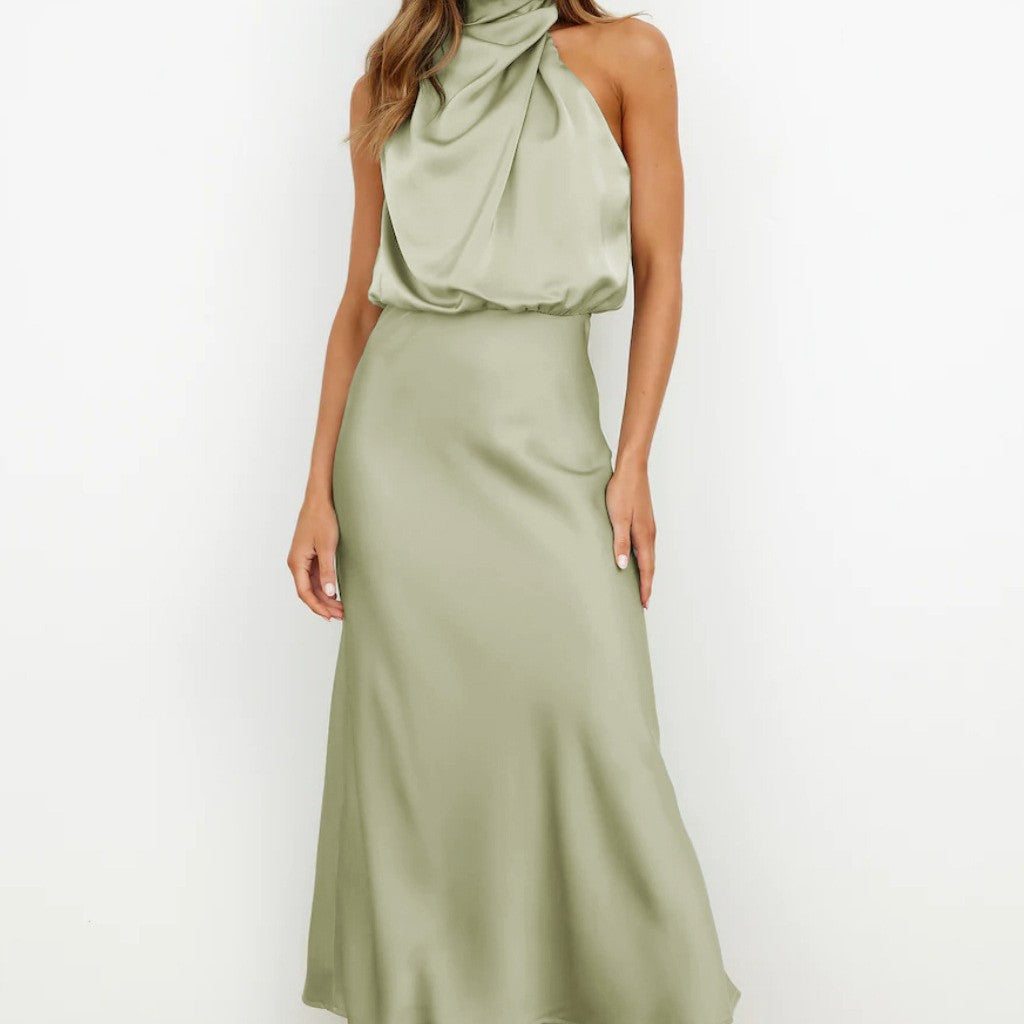 Summer Sleeveless Dress  Evening Party Outfit For Women