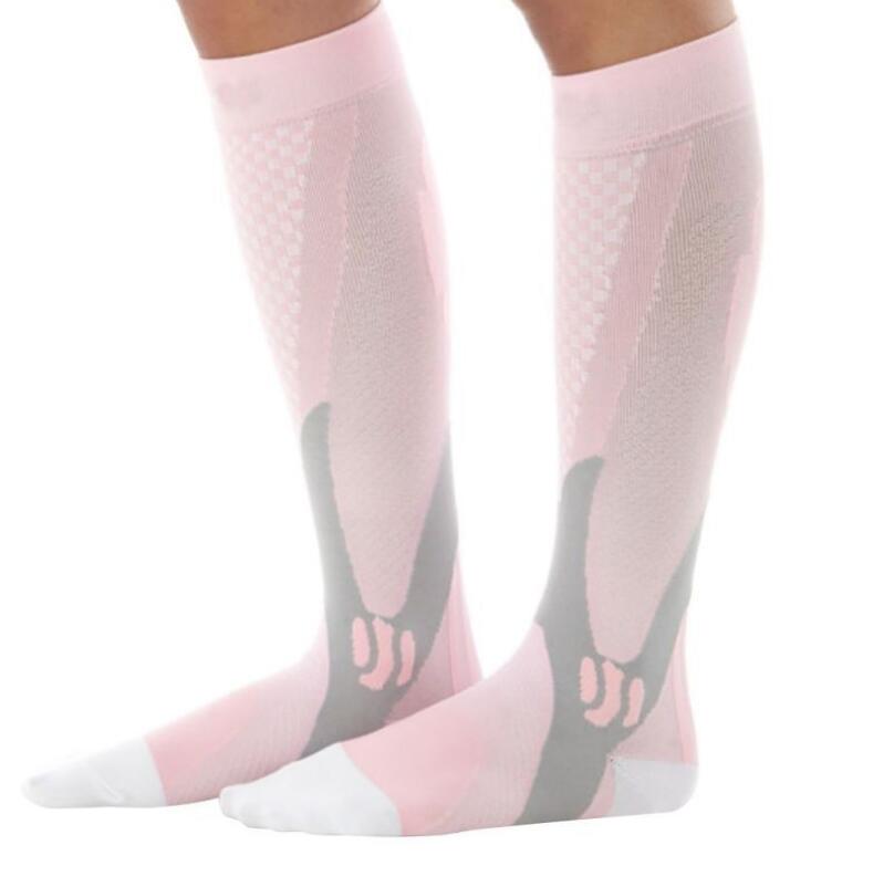 Compression Socks Athletic Fit For Running Flight Travel Boost Stamina Circulation Socks