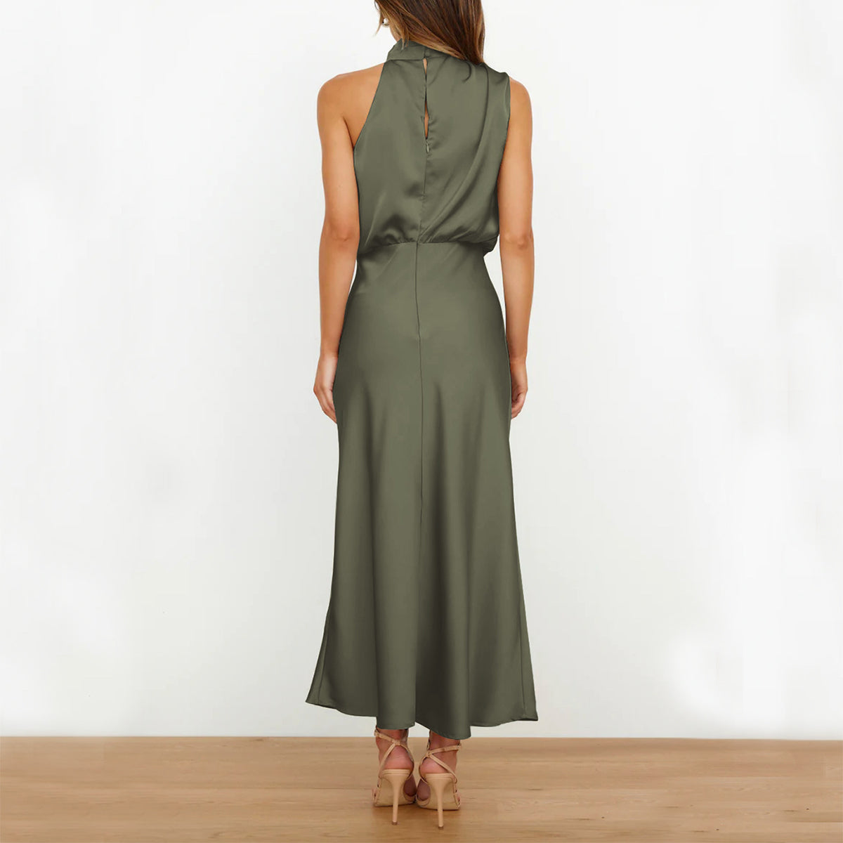 Summer Sleeveless Dress  Evening Party Outfit For Women