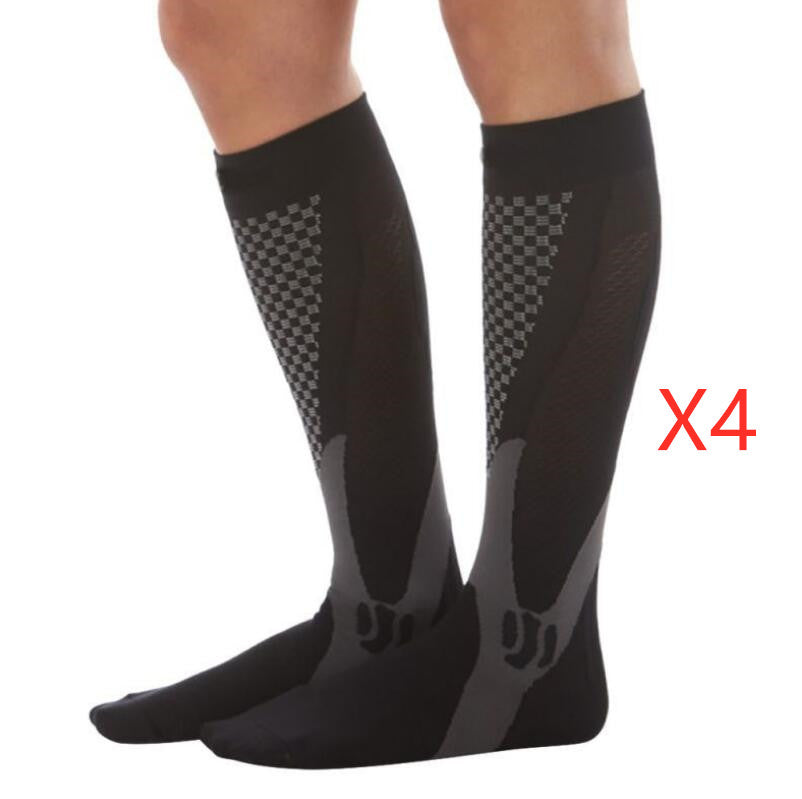 Compression Socks Athletic Fit For Running Flight Travel Boost Stamina Circulation Socks