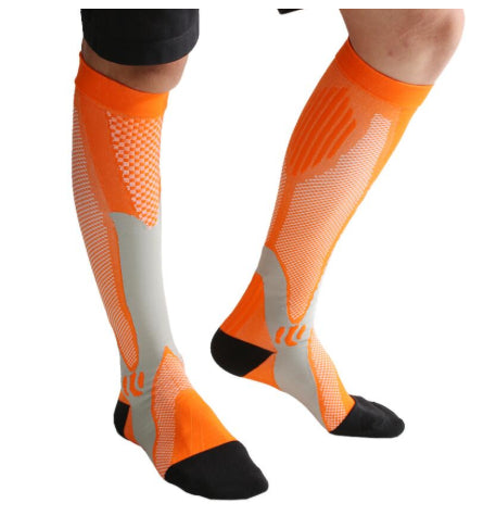 Compression Socks Athletic Fit For Running Flight Travel Boost Stamina Circulation Socks