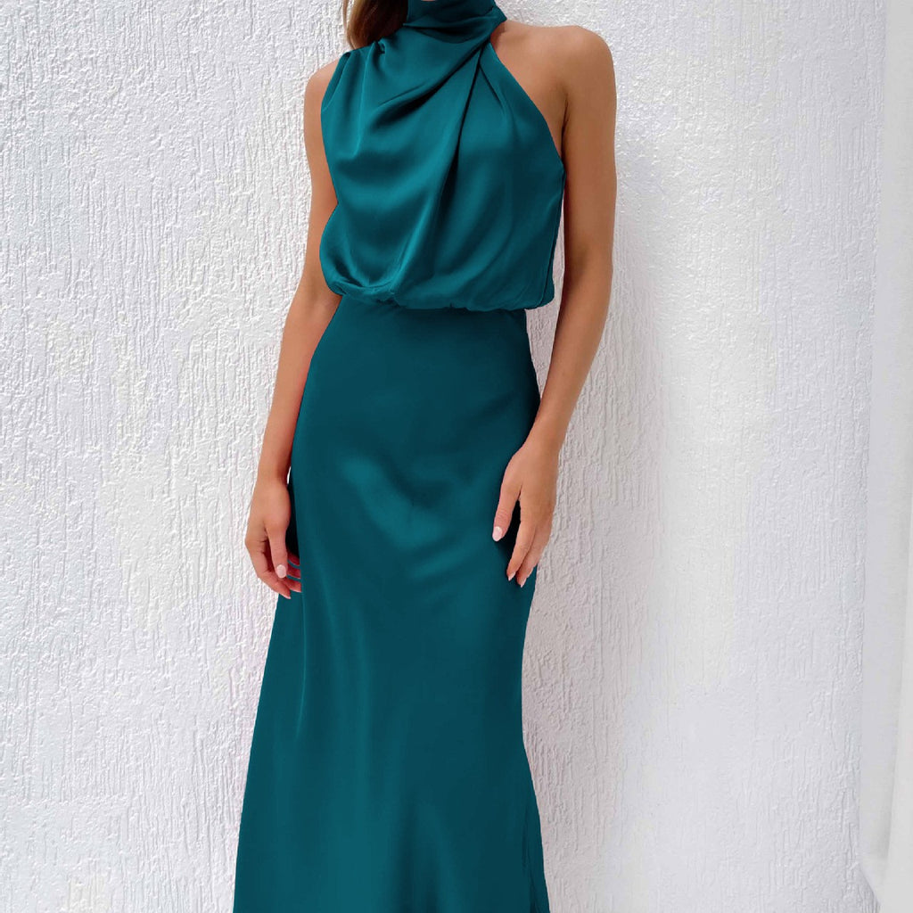 Summer Sleeveless Dress  Evening Party Outfit For Women
