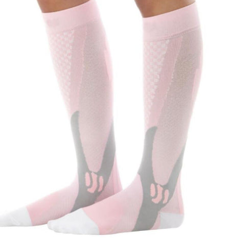 Compression Socks Athletic Fit For Running Flight Travel Boost Stamina Circulation Socks